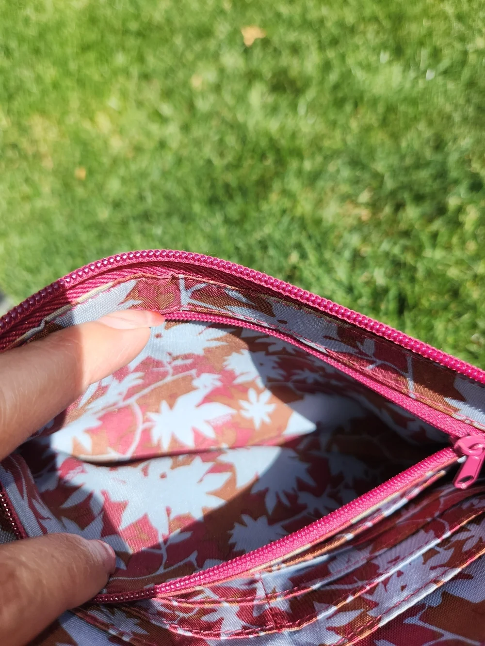 Hobo Leather Clutch Bag